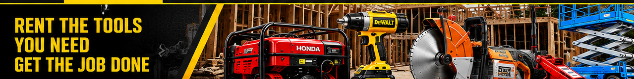Rent the tools you need. Get the job done.